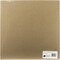 Grafix Medium Weight Chipboard Sheets 12"X12" 25/Pkg-Natural